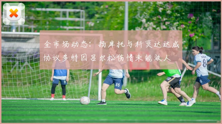 全市场动态：扬库托与科莫达达成协议多特因吕尔松伤情未能放人